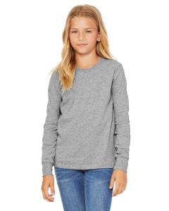 Youth Heather CVC Long-Sleeve T-Shirt