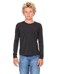 Youth Heather CVC Long-Sleeve T-Shirt