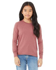 Youth Heather CVC Long-Sleeve T-Shirt