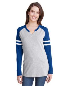 Ladies' Gameday Mash-Up Long-Sleeve Fine Jersey T-Shirt