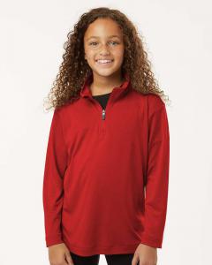 Pro-Lock Youth Performance Quarter-Zip Pullover