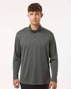 Performance Mélange Quarter-Zip Pullover