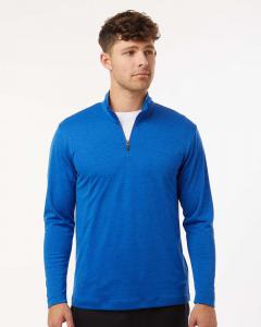 Performance Mélange Quarter-Zip Pullover