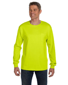 Unisex 6.1 oz. Authentic-T Long-Sleeve Pocket T-Shirt
