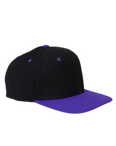 Adult 6-Panel Structured Flat Visor Classic Snapback