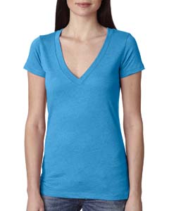 Ladies' Triblend Deep-V Tee