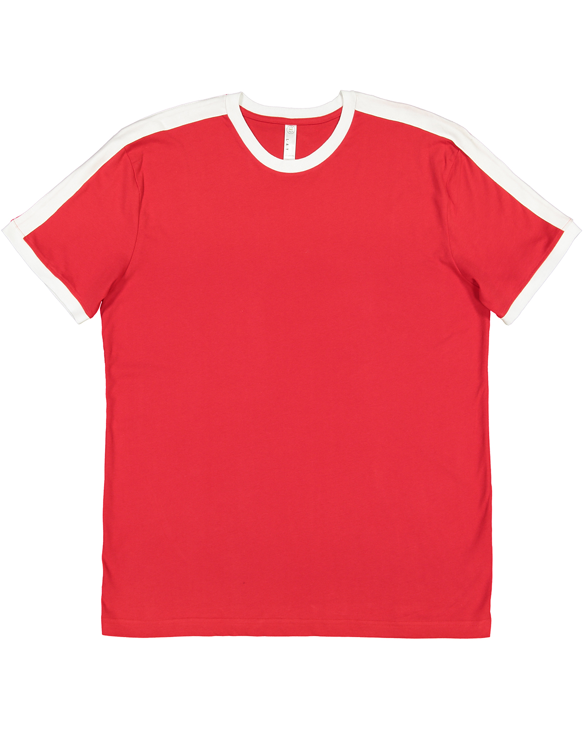 LAT 6932 Men's Soccer Ringer T-Shirt - Shirtmax