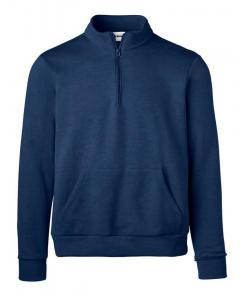 Adult Solid Mock Neck Quarter Zip