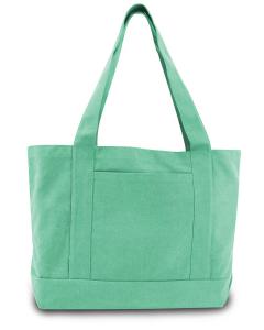 Seaside Cotton Canvas 12 oz. Pigment-Dyed Boat Tote