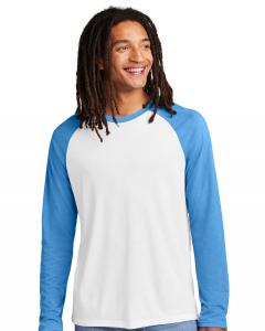 Unisex Tri-Blend Long Sleeve Colorblock Raglan