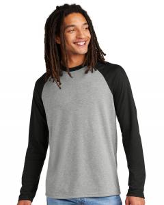 Unisex Tri-Blend Long Sleeve Colorblock Raglan