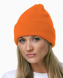 Unisex 100% Acrylic Knit Cuff Beanie