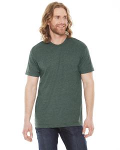 Unisex Poly-Cotton Short-Sleeve Crewneck