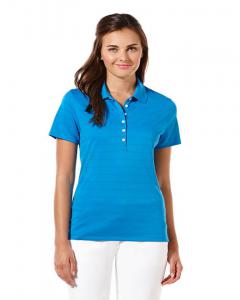 Ladies' Ventilated Striped Polo