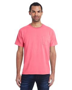 Unisex 5.5 oz. 100% Ringspun Cotton Garment-Dyed T-Shirt with Pocket