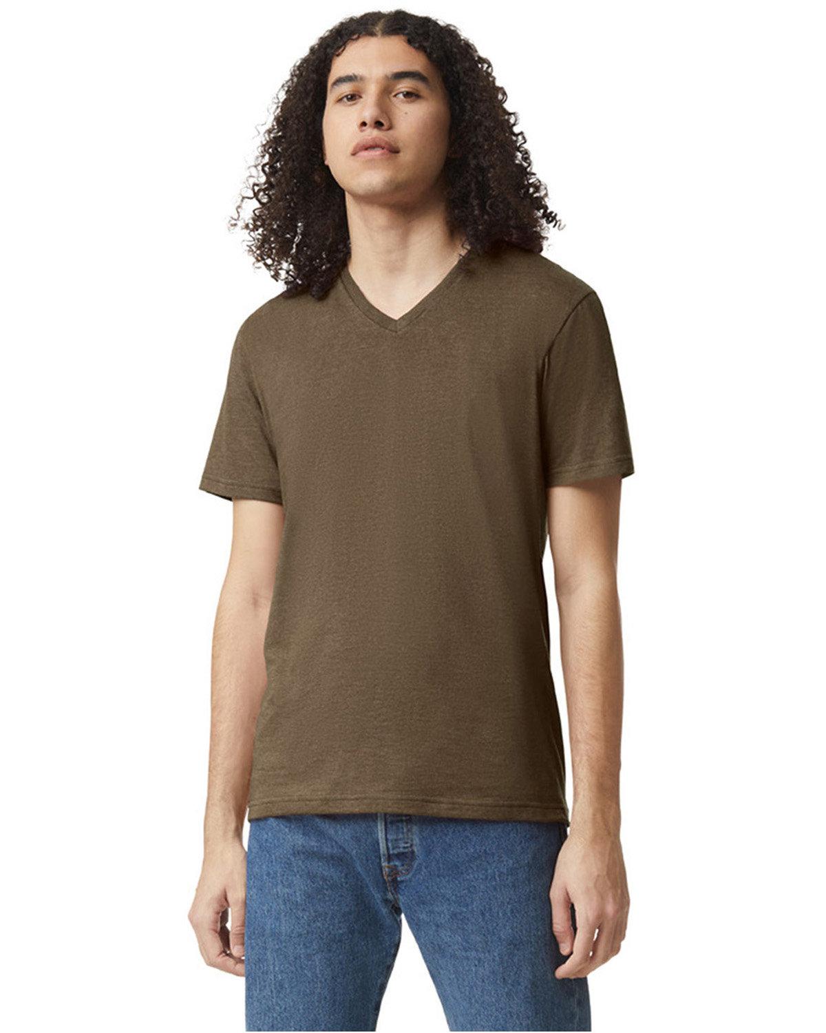 American Apparel 2006CVC Unisex CVC V-Neck T-Shirt - Shirtmax