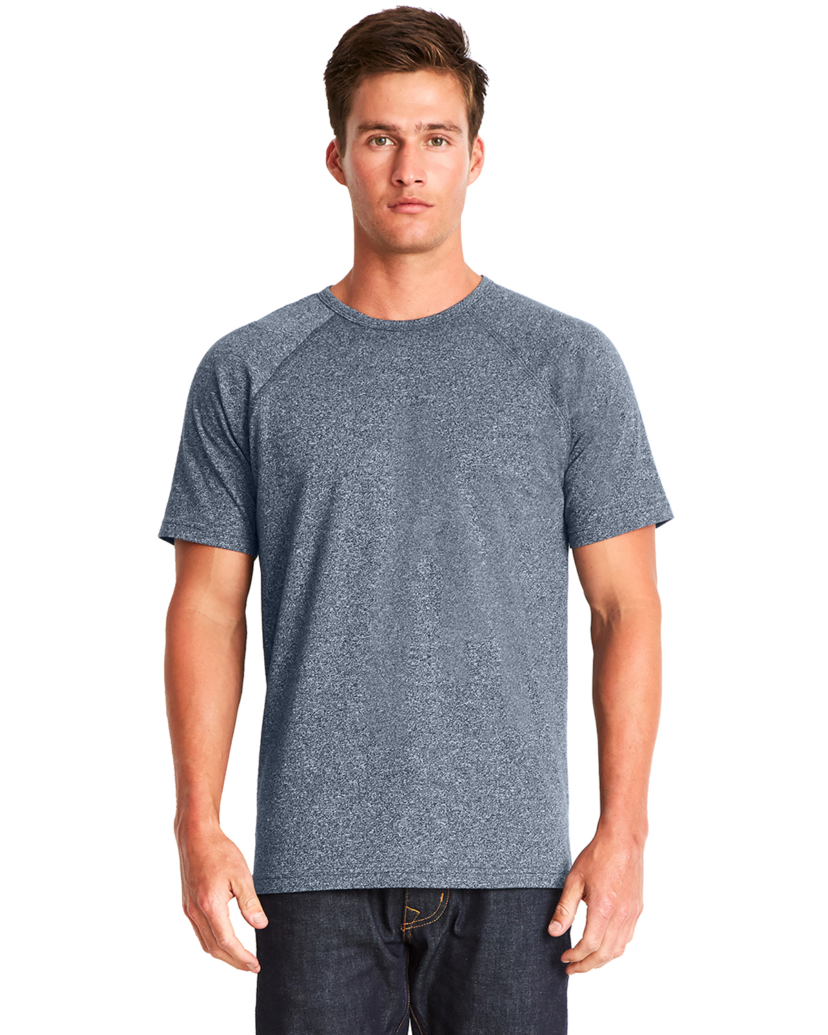 Download Next Level 2050 Men's Mock Twist Short-Sleeve Raglan T-Shirt - Shirtmax