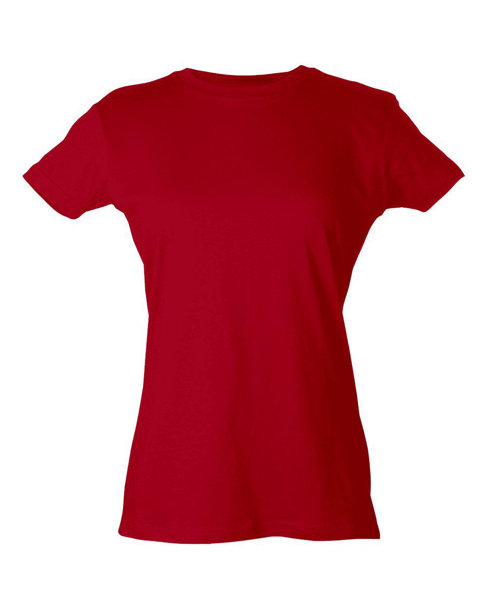 T-shirt Femme Tultex 213 - Jersey Fine 100% Coton - Taille Slim - Neuf Avec étiquettes - Coupe Basique