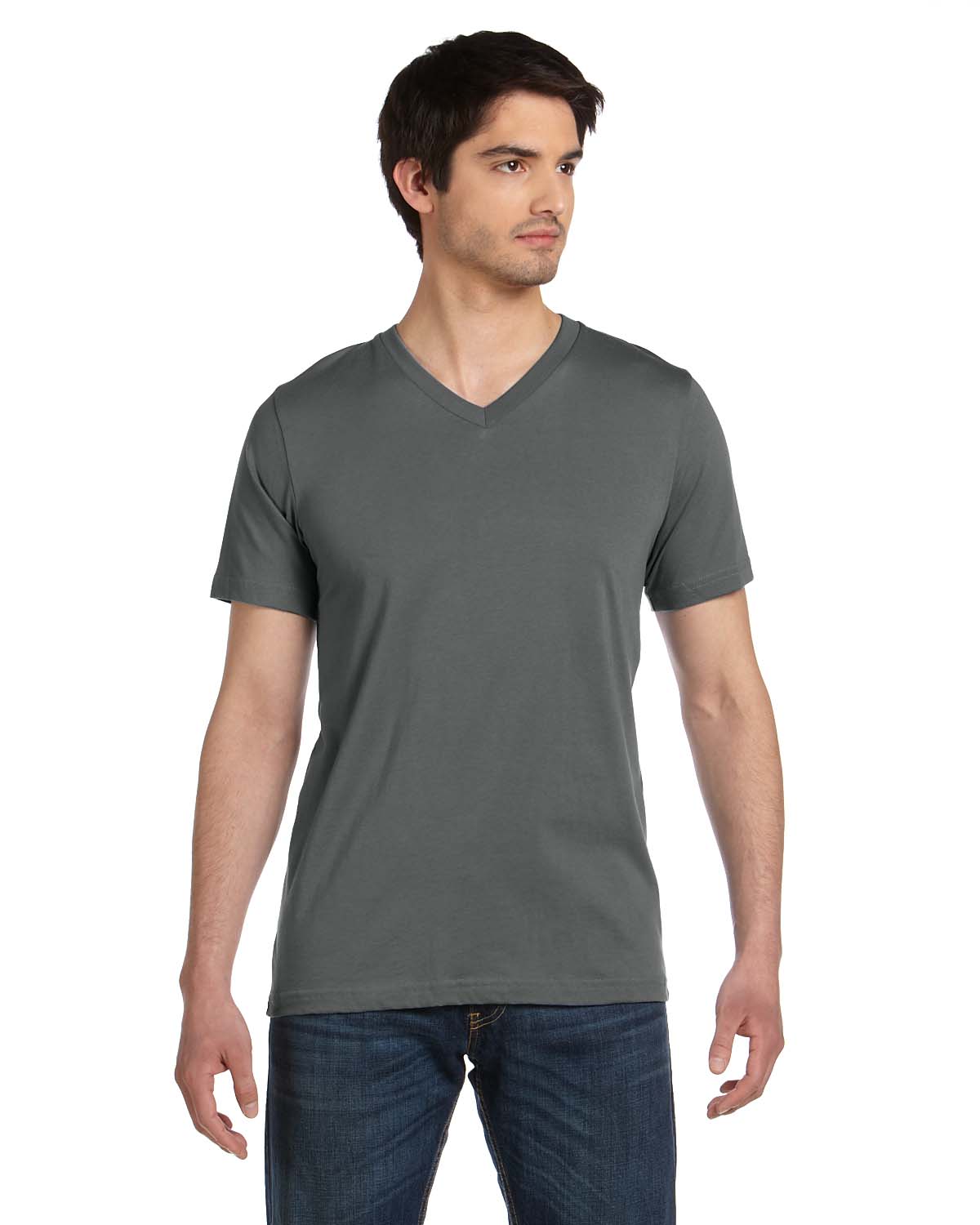 Bella + Canvas 3005 Unisex Jersey Short-Sleeve V-Neck T-Shirt - Forest - XL