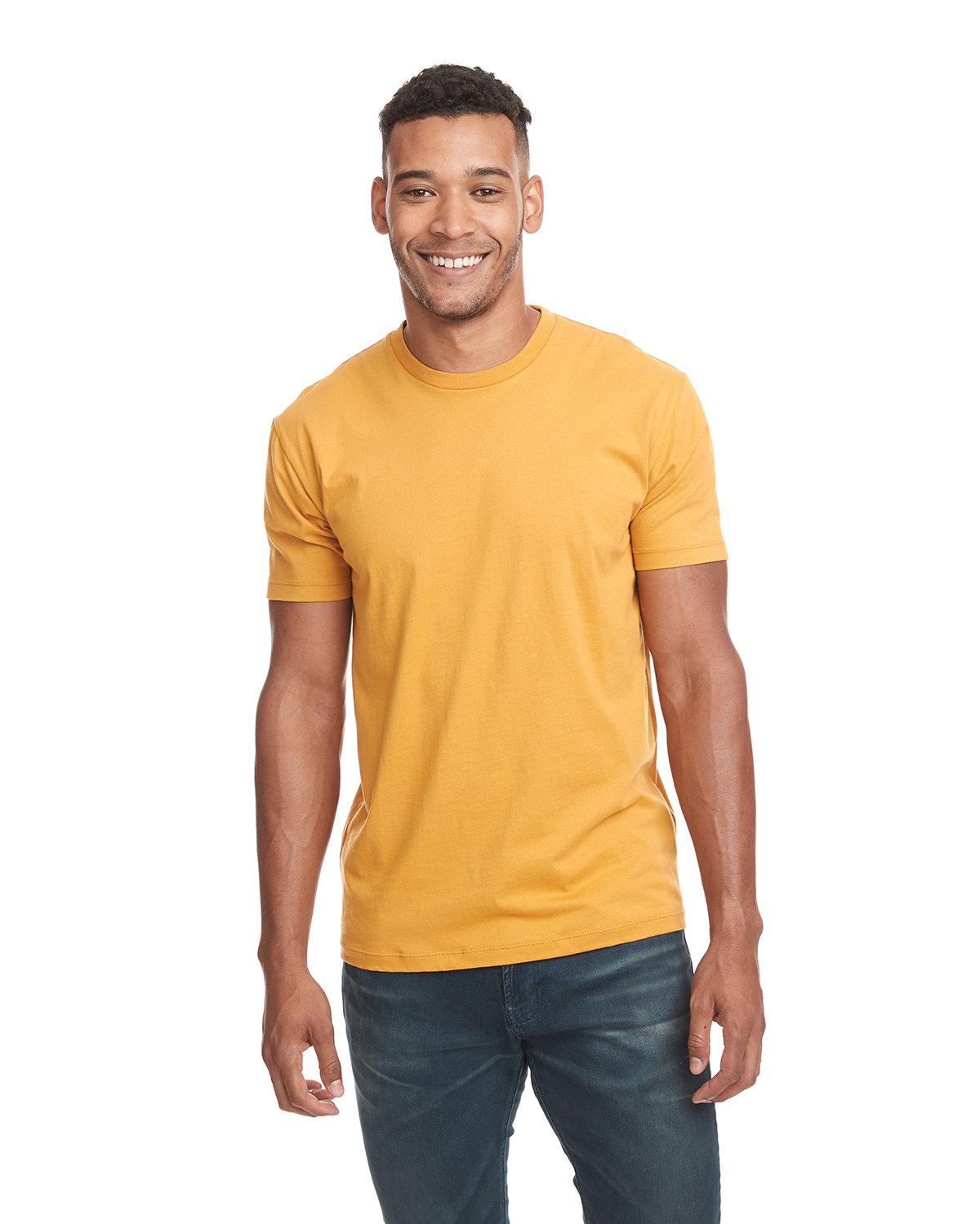 Next Level 3600 Unisex Cotton T Shirt - Antique Gold - M