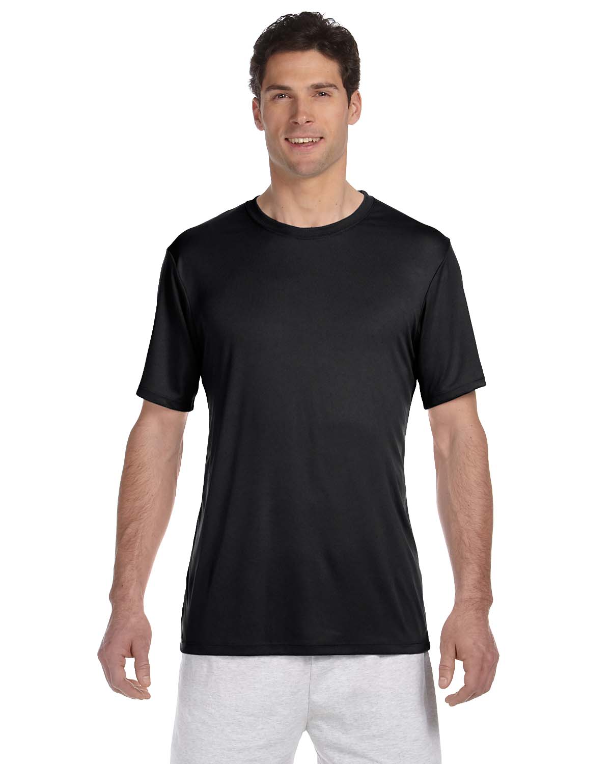 Hanes 4820 Adult 4 oz. Cool DRI® 100% Polyester T-Shirt - Shirtmax
