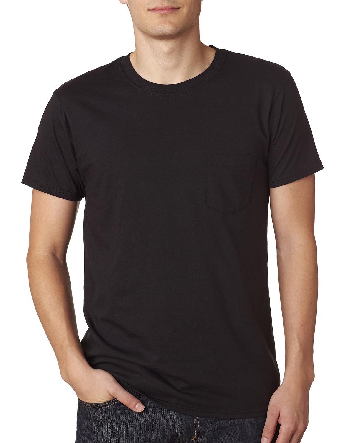 4980 Nano 100% Ringspun Cotton Tee Short Sleeve Tag-Free T-Shirt S-3XL Hanes