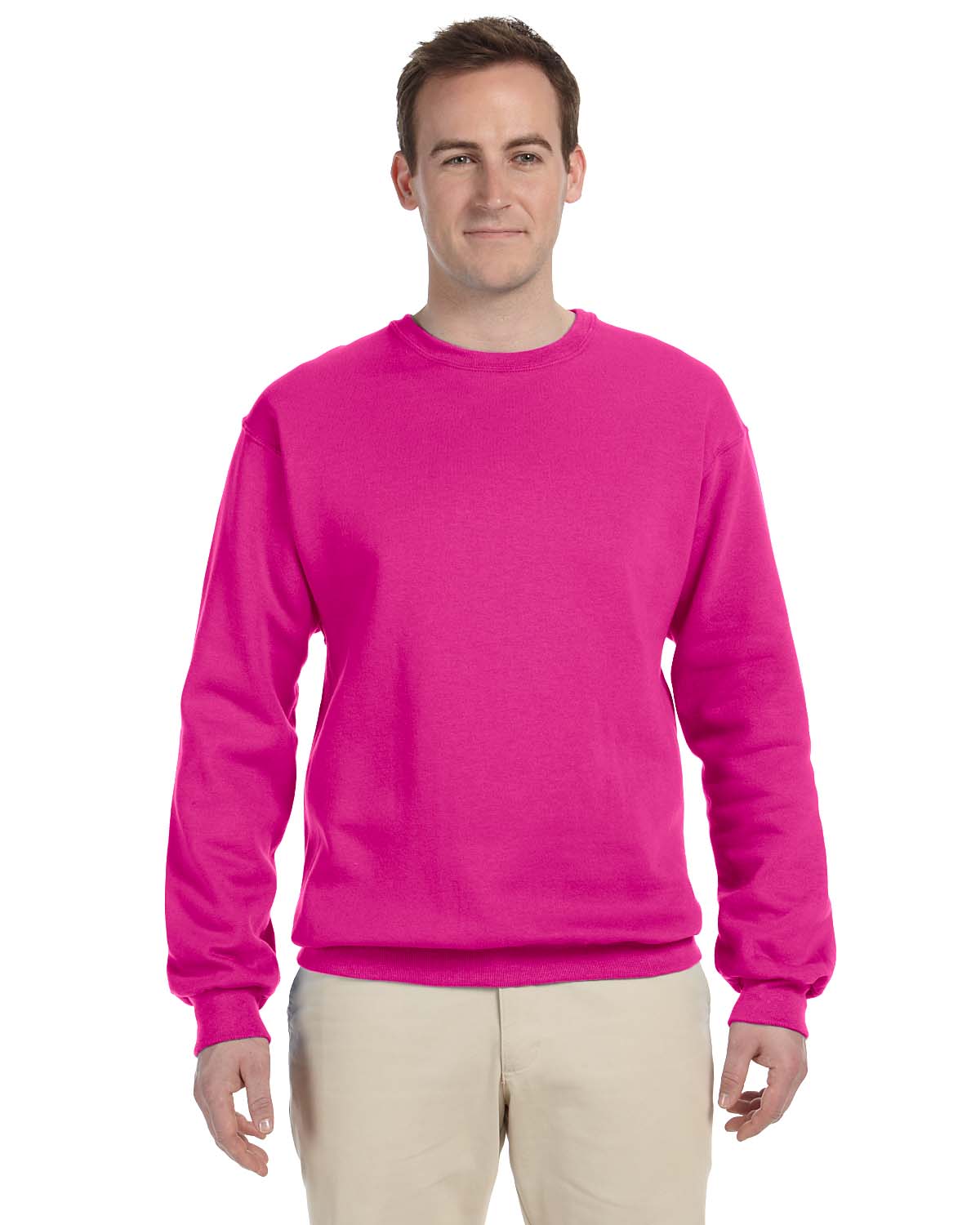 Jerzees 562 Adult NuBlend® Crewneck Fleece Sweatshirt