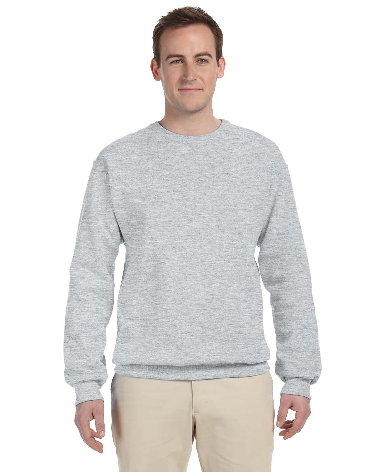 Jerzees 562 Adult NuBlend® Crewneck Fleece Sweatshirt
