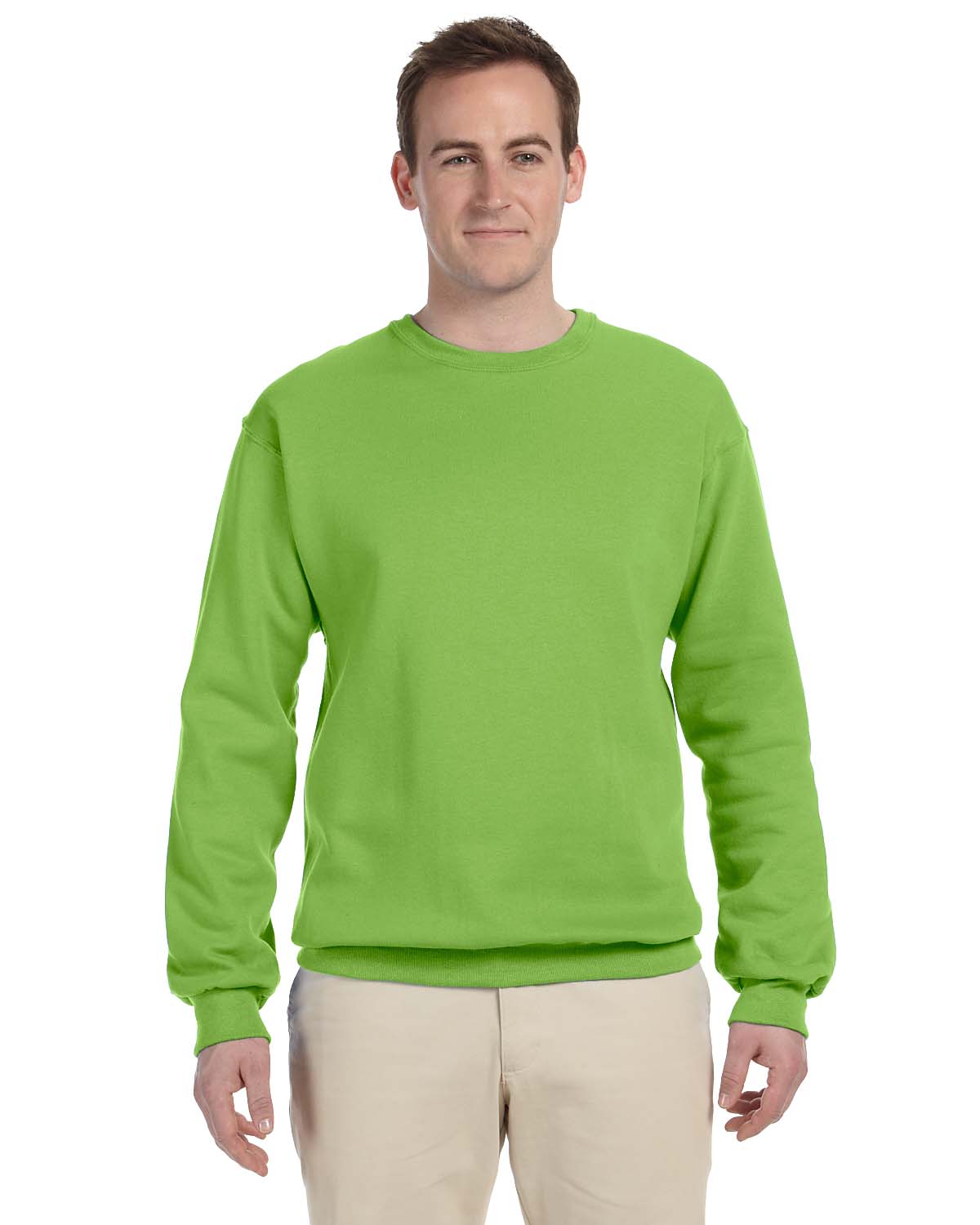Jerzees 562 Adult NuBlend® Crewneck Fleece Sweatshirt