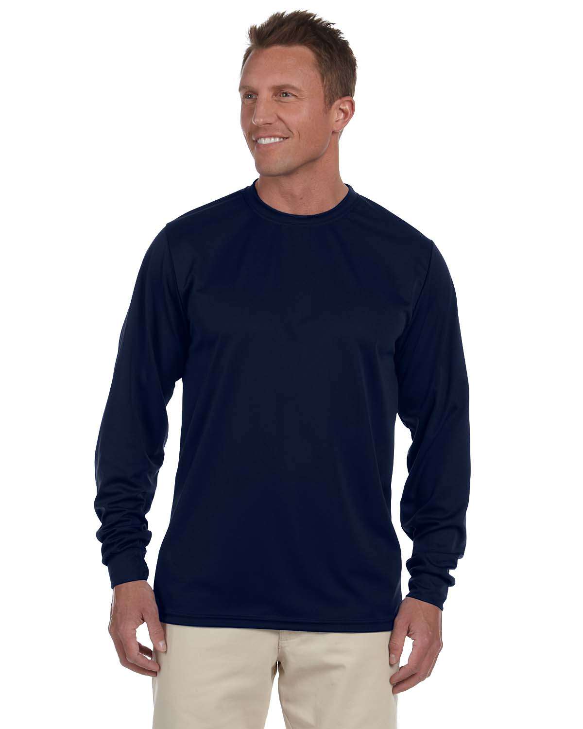 9/8朝まで値下げ【即完品】Dad LONG-SLEEVE T-SHIRTS Augusta Sportswear 788 Adult Wicking Long Sleeve Tee - ShirtMax