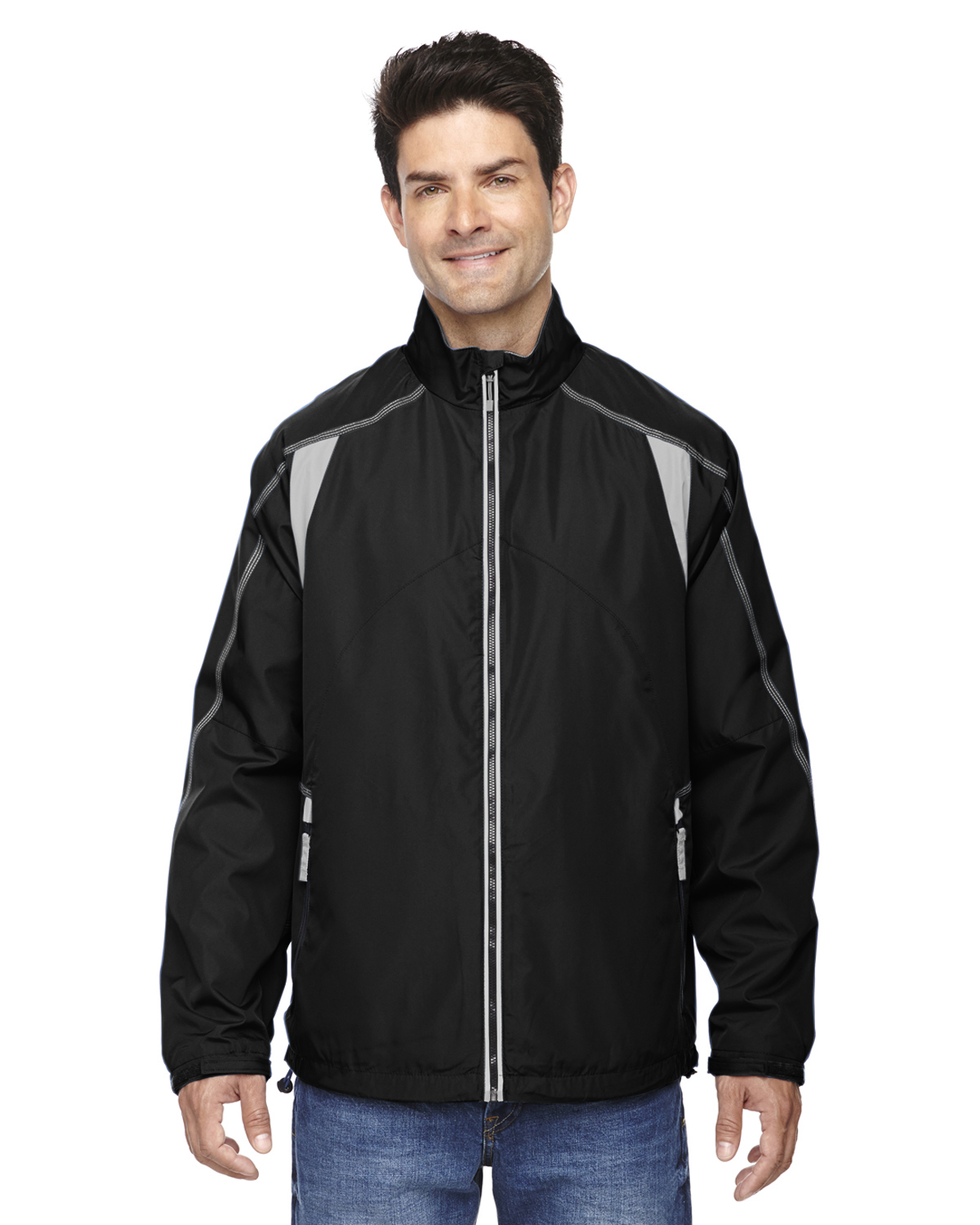 North End 88155 Lightweight Colorblock Jacket - Shirtmax