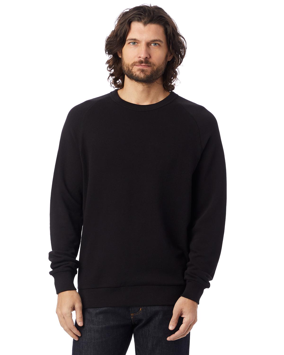 Alternative 9575CT Unisex 6.5 oz. Champ Washed French Terry Crewneck ...