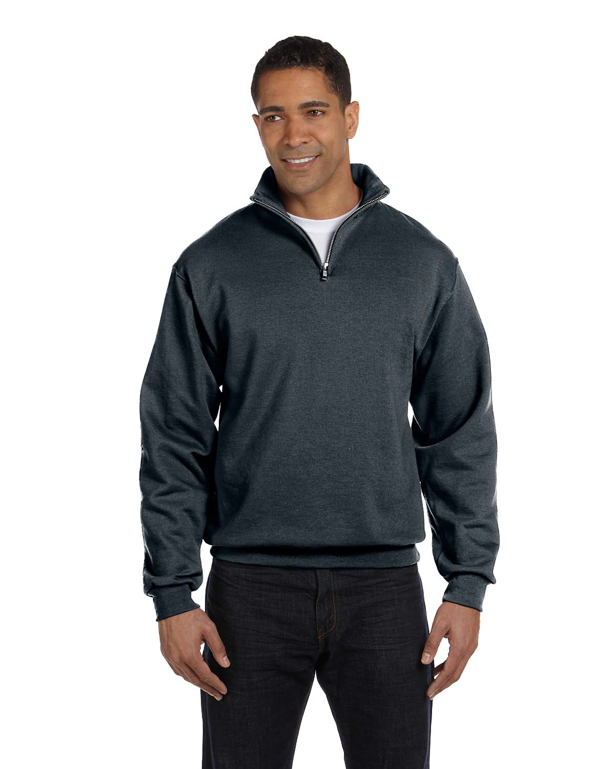 Jerzees 995M Adult NuBlend® 1/4 Zip Sweatshirt - ShirtMax