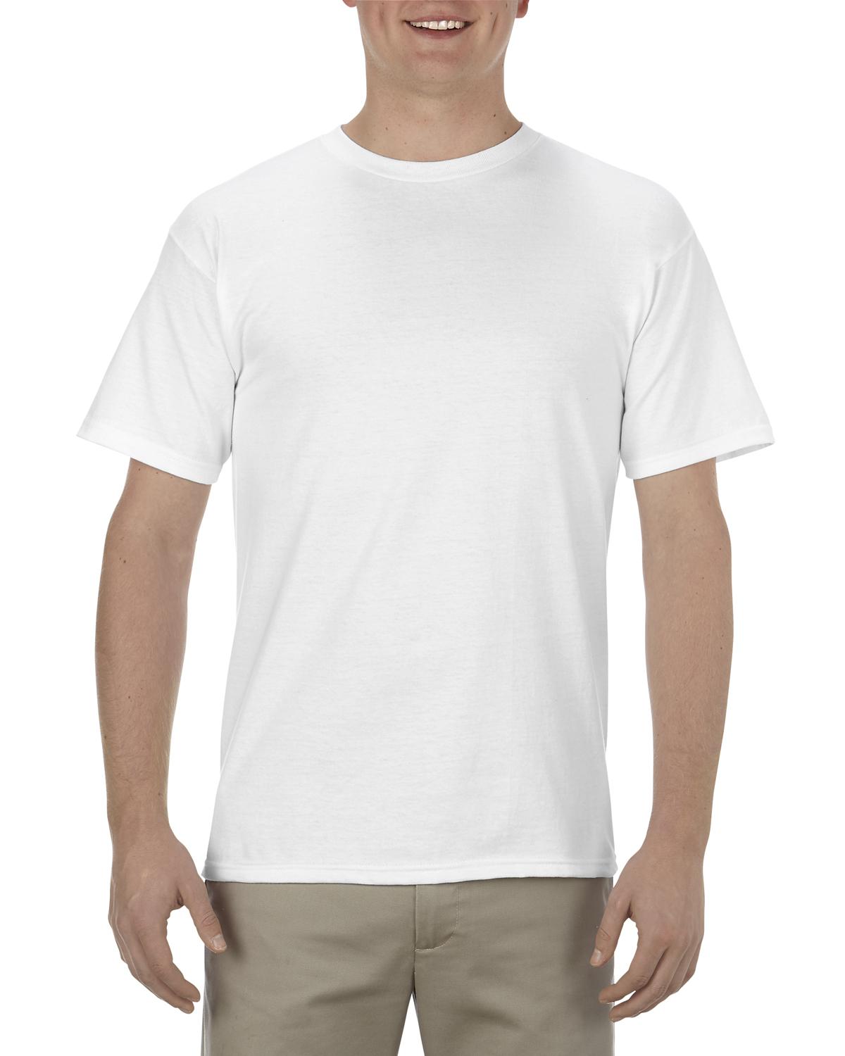 Alstyle AL1701 Adult 5.5 oz. 100% Soft Spun Cotton T-Shirt - Shirtmax