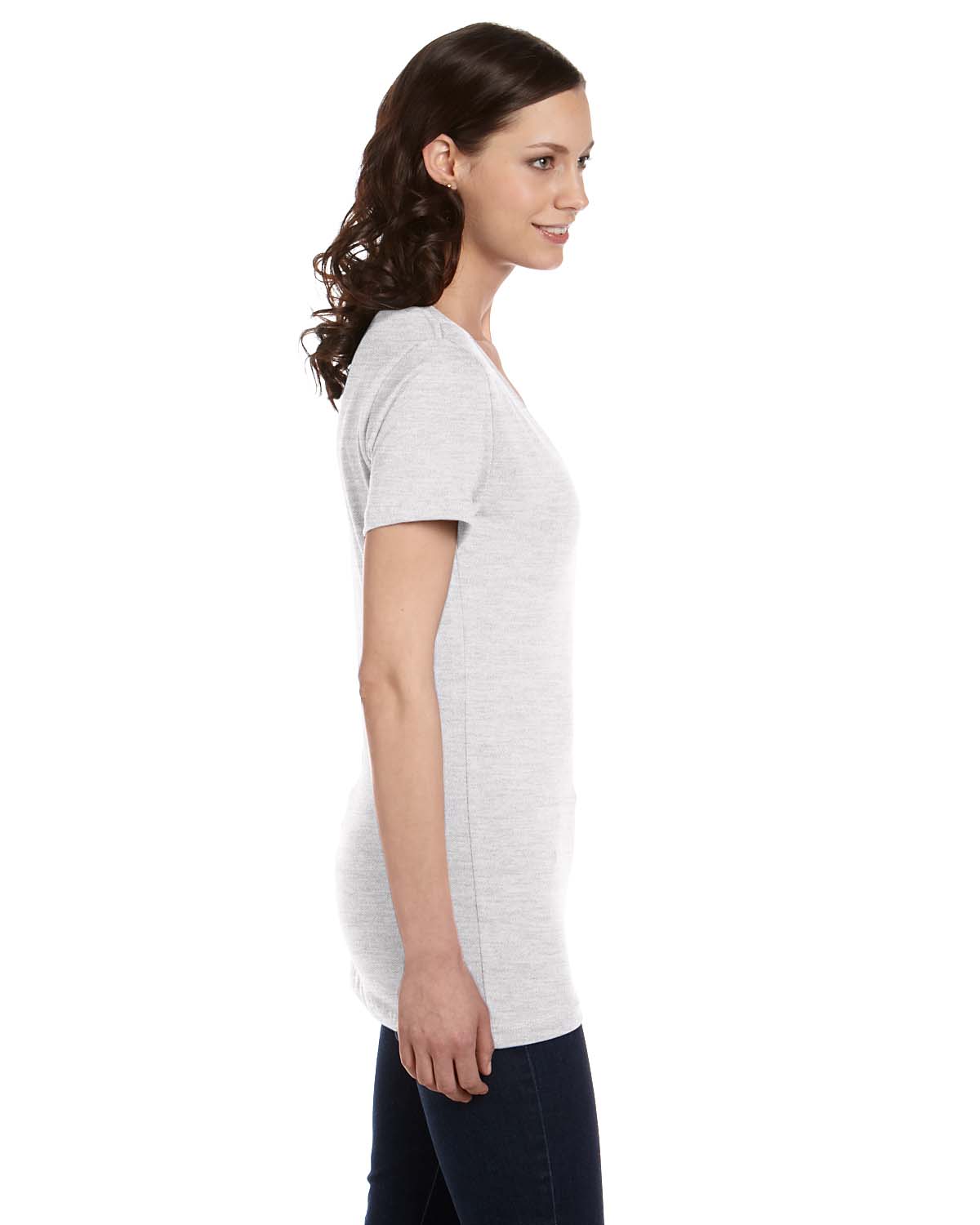 Bella+Canvas B6035 Ladies' Deep V-Neck 