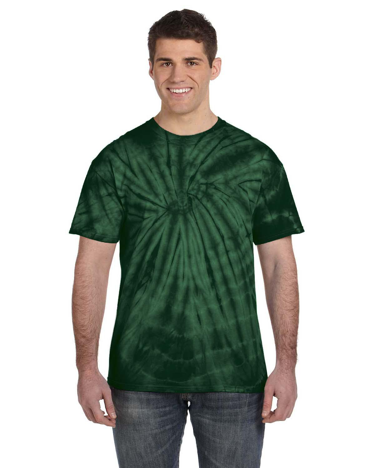 Tie-Dye CD100 Adult 5.4 oz., 100% Cotton T-Shirt 5XL Snow Cone