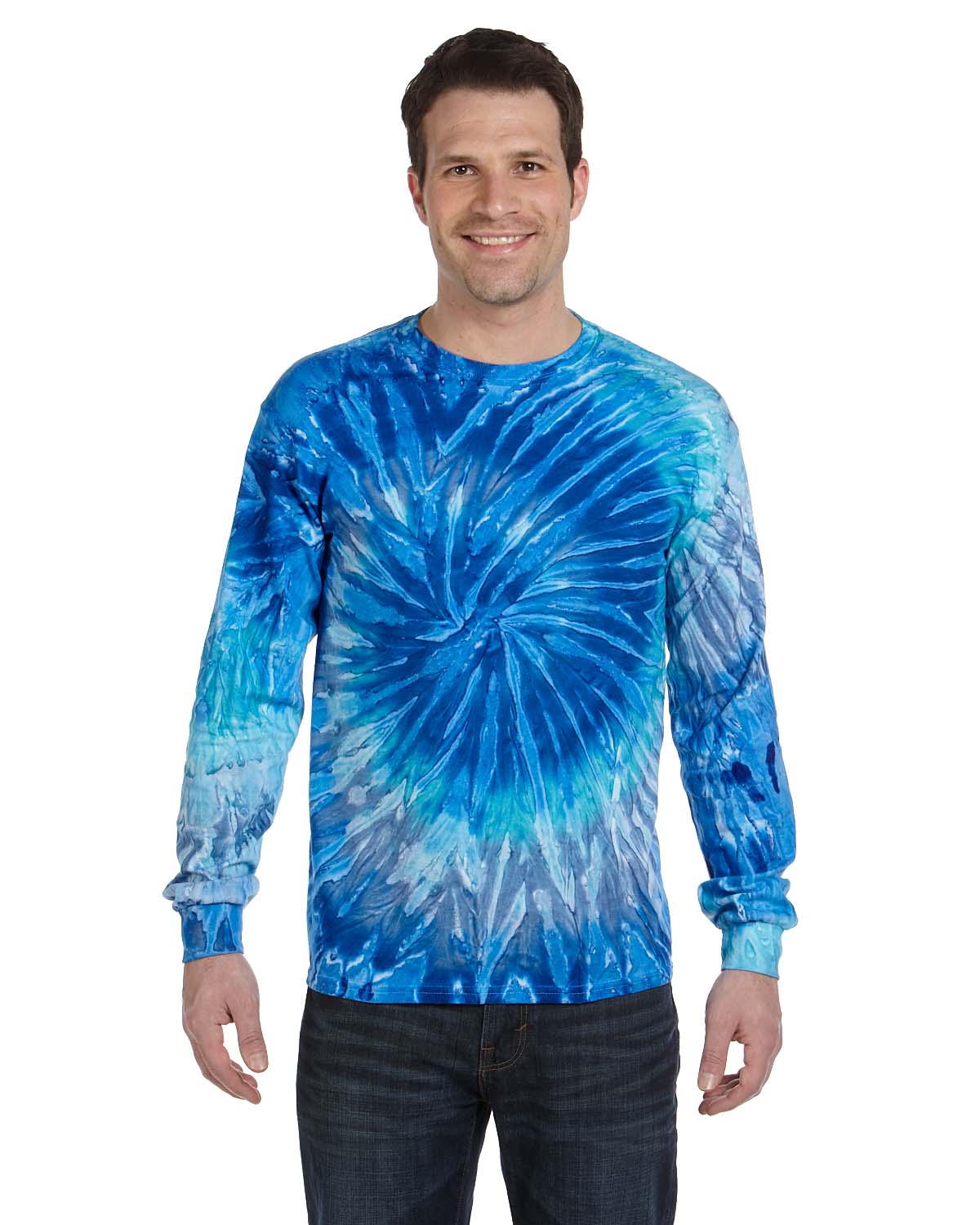 Tie Dye Cd2000 Long Sleeve Tie Dye T Shirt Shirtmax 