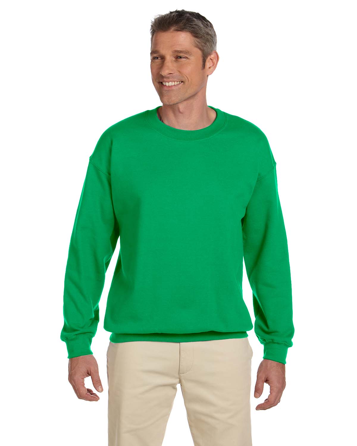 Gildan G180 Heavy Blend™ – Felpa Con Cappuccio Grigio Carbone, Taglia Media, 50% Cotone 50% Poliestere