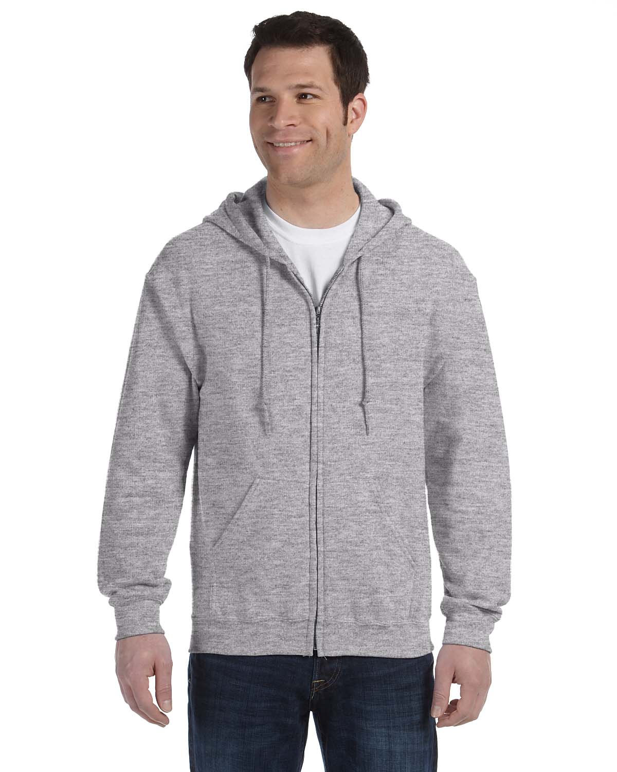 Clothing Light Grey Pullover Hoodie Port Company Tall Ultimate
