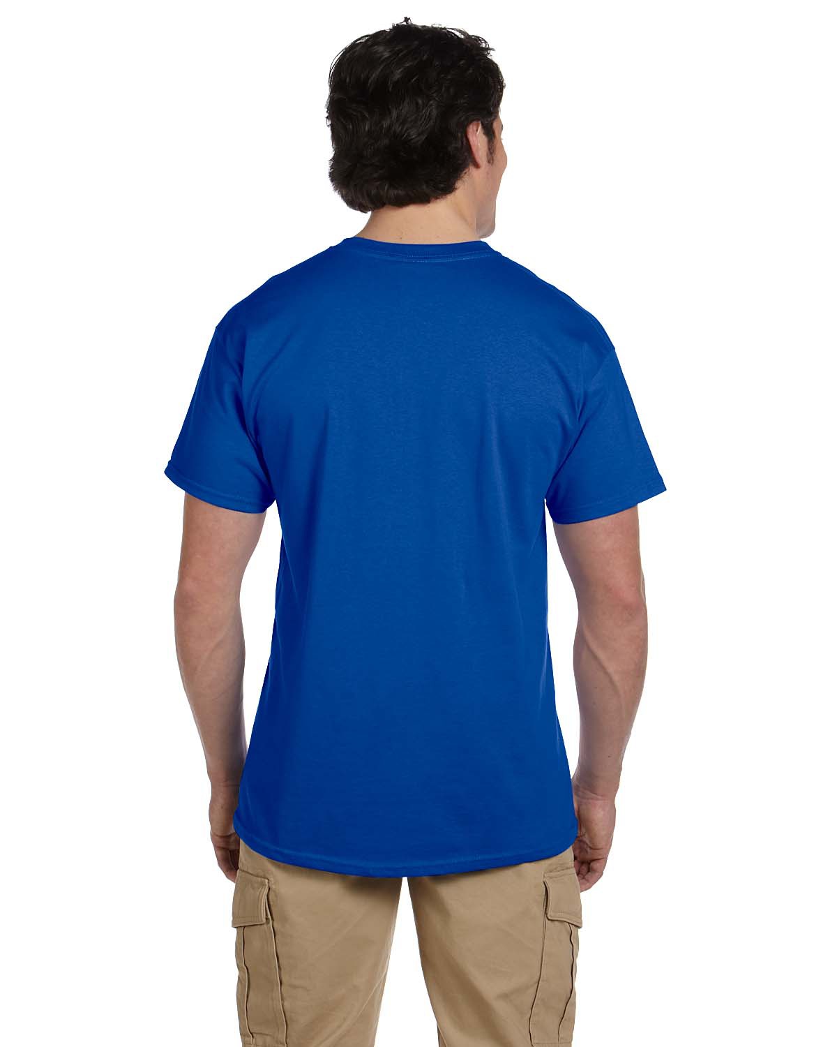 6 Uni GILDAN 100% Coton T-shirts Tee MONDES Nº 1 24 Cols S-XXL 