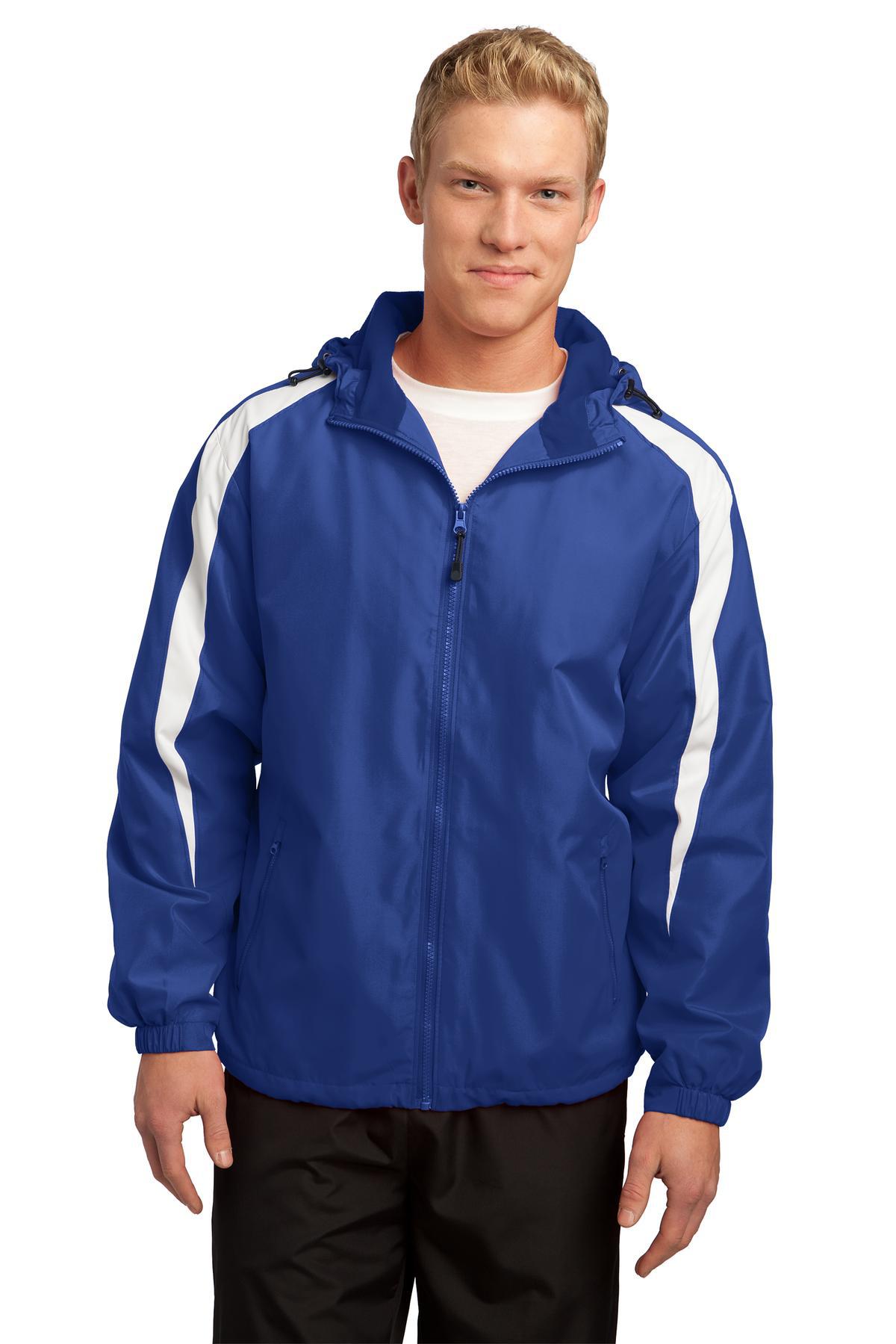 人気特価をすべて JST71 Sport-Tek Fleece-Lined Shirtmax - Jacket Colorblock シャトル