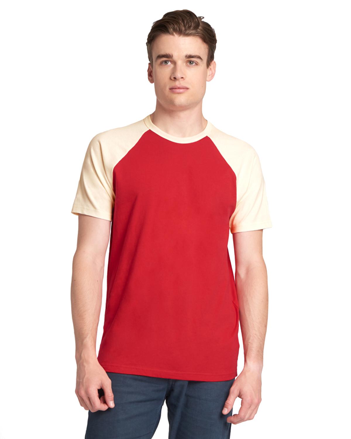 Next Level N3650 Unisex Raglan Short-Sleeve T-Shirt - Shirtmax