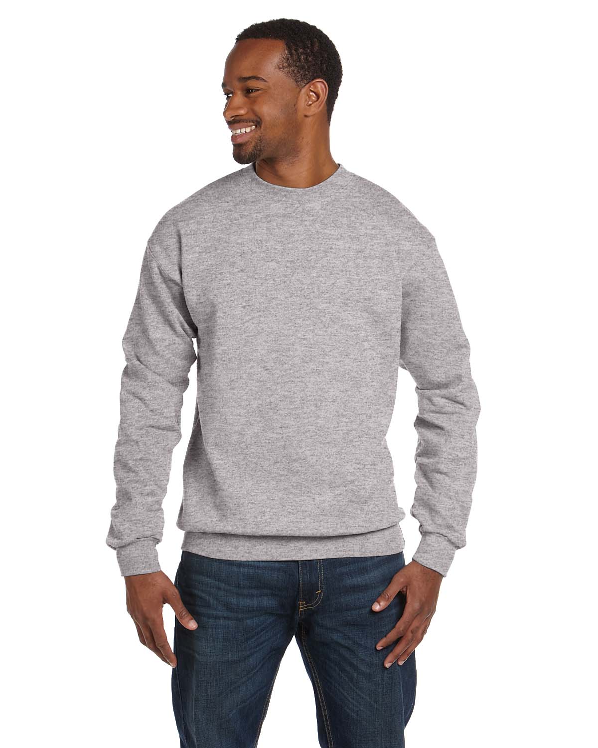 Hanes P1607 Unisex EcoSmart® 50/50 Crewneck Sweatshirt