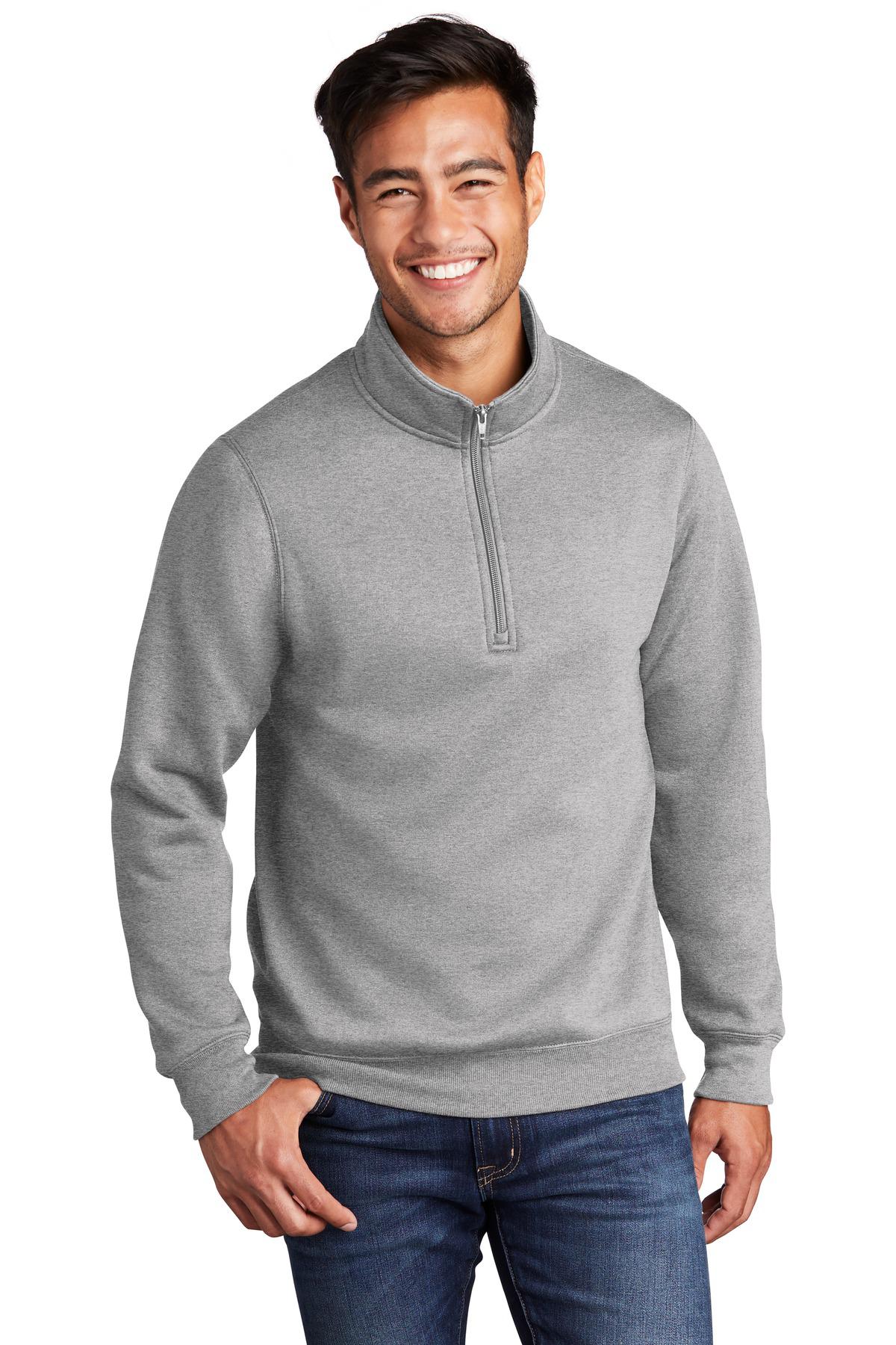Port & Company PC78Q Core Fleece 1/4-Zip Pullover Sweatshirt - Shirtmax