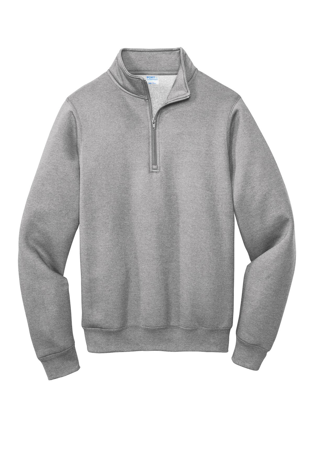Port & Company PC78Q Core Fleece 1/4-Zip Pullover Sweatshirt - Shirtmax