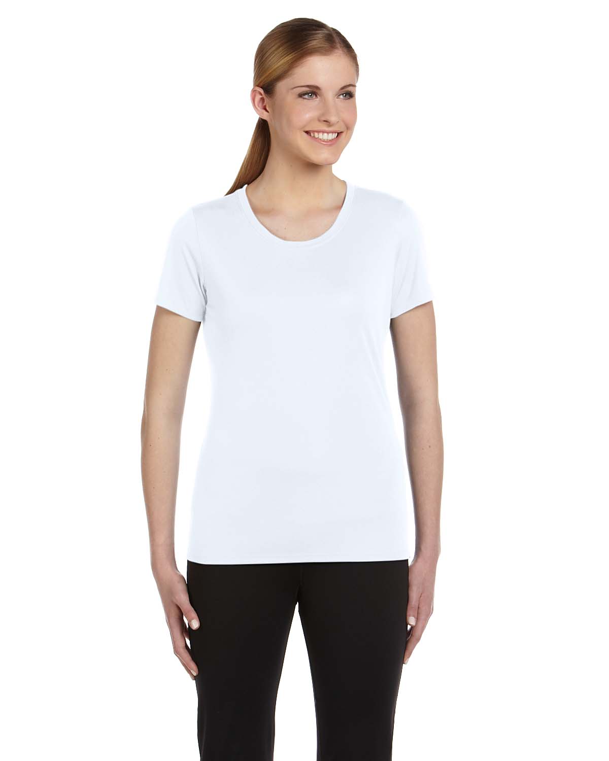 All Sport W1009 Ladies' Performance ShortSleeve TShirt Shirtmax