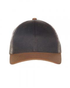 Tri-Color Mesh Back Trucker Cap