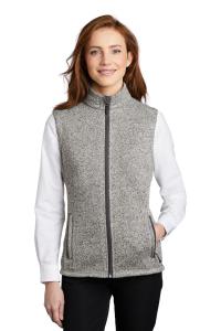 Ladies Sweater Fleece Vest