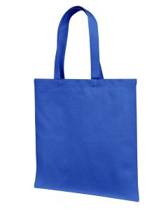 12 oz., Cotton Canvas Tote Bag With Self Fabric Handles