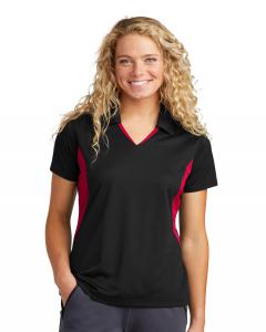 Ladies Side Blocked Micropique Sport-Wick Polo